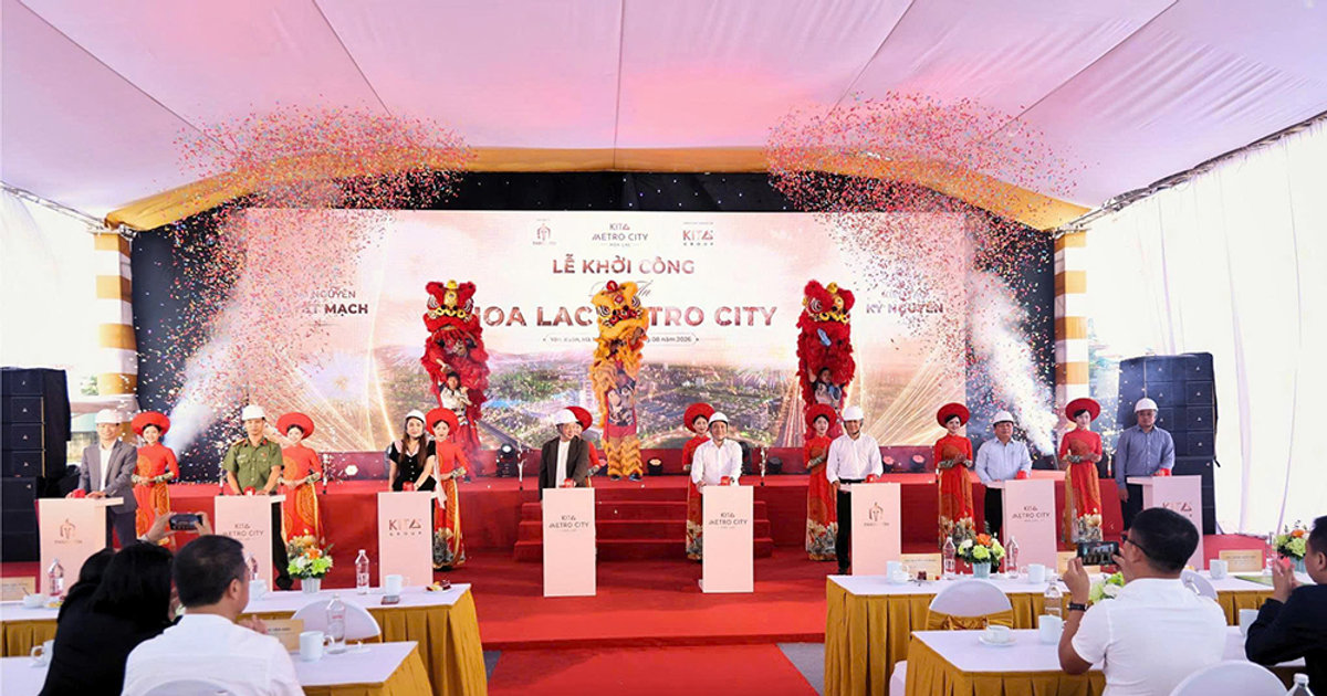 Hoa Lac Metro City khởi công, góp sức kiến tạo đô thị mới Hòa Lạc
